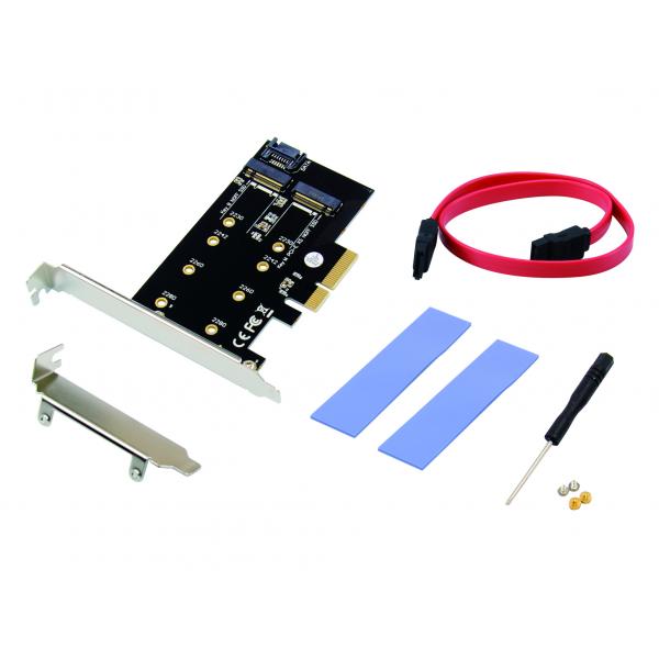Conceptrononronon Erick05B m.2 NVME SSD Adapter, PCie 3.0, M.2, passiv, déi 32 GBits
