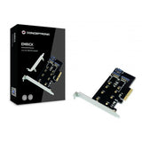 Conceptrononronon Erick05B m.2 NVME SSD Adapter, PCie 3.0, M.2, passiv, déi 32 GBits