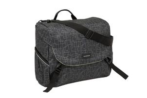 Mondi joy Vëlo Bag - méi grouss a villsäiteg Schëllerbeutel - Waasser -Repellent - Ivy schwaarz