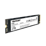 Patriot P300P2TBM28 P300 SSD, 2TB, M.2 2280, PCIe 3x4, NAND, HMB Cache, 2100 1650 MB S, 290K IOPS