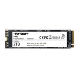 Patriot P300P2TBM28 P300 SSD, 2TB, M.2 2280, PCIe 3x4, NAND, HMB Cache, 2100 1650 MB S, 290K IOPS