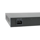 Levelone Gep-2821 28-Port Gigabit Poe Switch, 24x Poe Outputs, 2x Gigabit RJ45, 2x Gigabit SFP, 1h