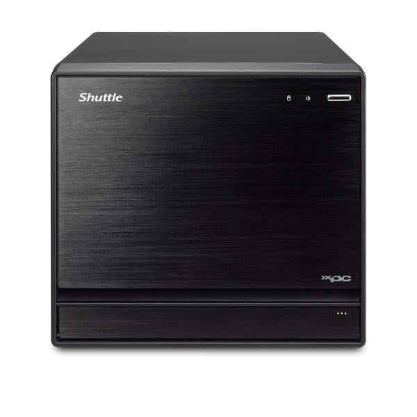 Shuttle SH570R8 Sort XPC Slim Cube Barebone, 13L størrelse, LGA1200, 4X DDR4, DIMM, Wi-Fi 5, 500 W