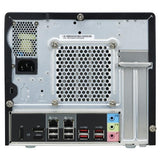 Shuttle SH570R8 Sort XPC Slim Cube Barebone, 13L størrelse, LGA1200, 4X DDR4, DIMM, Wi-Fi 5, 500 W