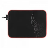 L33T Gaming 160405 Karlvagn RGB Gaming Mousepad, Medium-Size, Fast Surface. 355 x 255 x 3 mm, Black