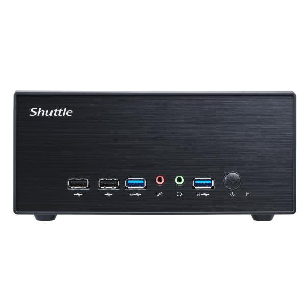 Shuttle XH510G2 XPC Slim PC Barebone, Intel H510, LGA1200, 2X DDR4 (Max.64GB) 2.5 Bay, HDMI, DP