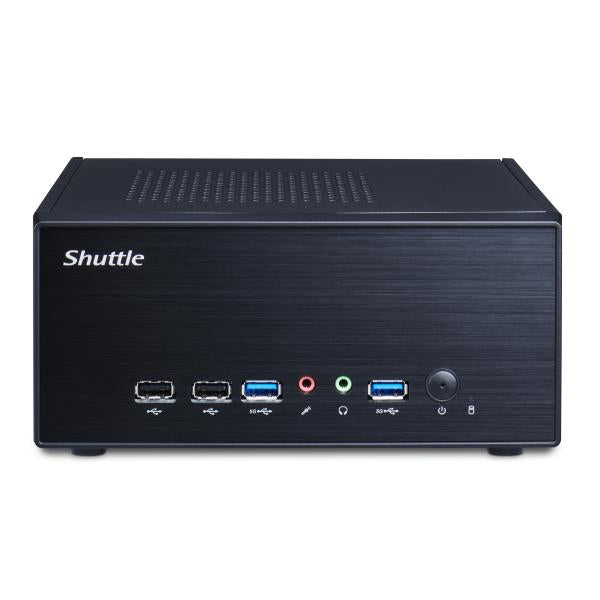 Shuttle XH510G2 XPC Slim PC Barebone, Intel H510, LGA1200, 2X DDR4 (Max.64GB) 2.5 Bay, HDMI, DP
