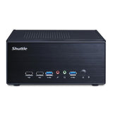 Shuttle XH510G2 XPC Slim PC Barebone, Intel H510, LGA1200, 2X DDR4 (Max.64GB) 2.5 Bay, HDMI, DP