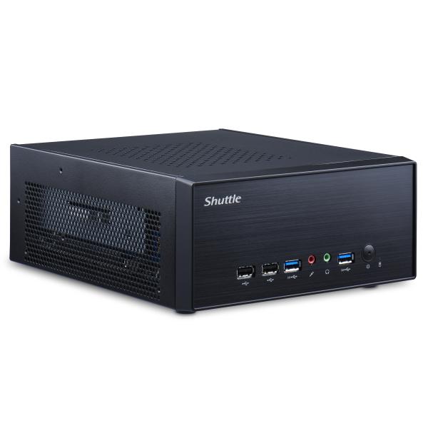 Shuttle XH510G2 XPC Slim PC Barebone, Intel H510, LGA1200, 2X DDR4 (Max.64GB) 2.5 Bay, HDMI, DP