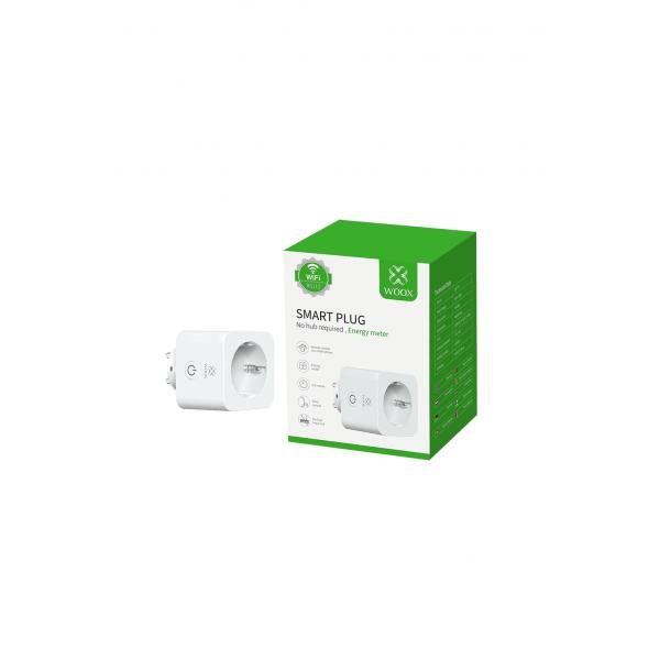 Woox r6113 smart plug 16a + energy monitor, wi-fi, bluetooth
