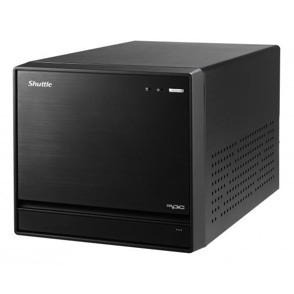 Shuttle SW580R8 Sort XPC Cube PC Barebone, LGA1200, Intel, 4x DDR4, DIMM, M.2, 500W 80+ Guld