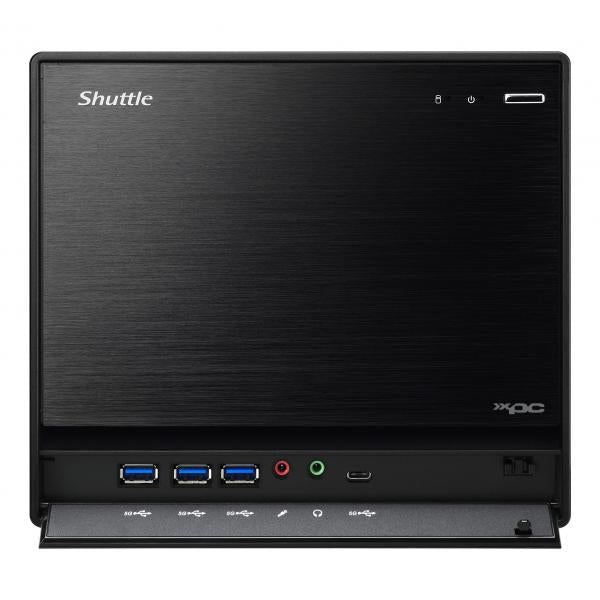 Shuttle SW580R8 Sort XPC Cube PC Barebone, LGA1200, Intel, 4x DDR4, DIMM, M.2, 500W 80+ Guld