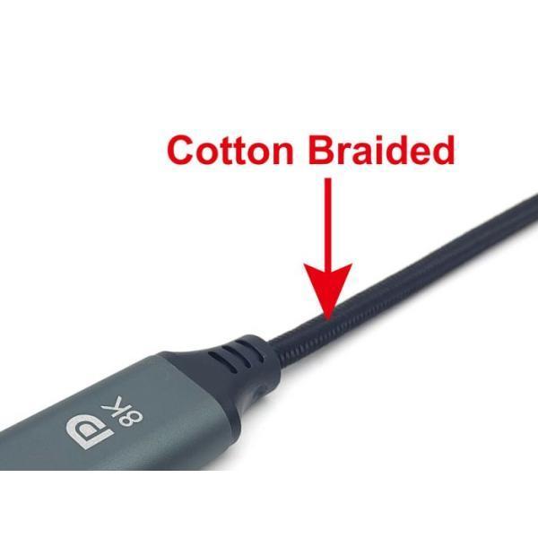Equip 133426 USB-C to DisplayPort Cable, M M, 1.0M, 4K 60HZ, ABS Shell