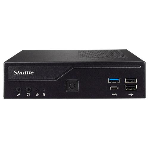 Shuttle Dh610 XPC Slim PC Barebone, LGA1700, Intel H610, 2x DDR4 (Max.64GB) 1x2.5 Bay, M.2, HDMI,