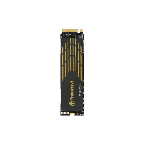 Transcend TS1TMTE250S MTE 250S, 1 TB, M.2 2280, PCIE Gen4x4, NVME, 3D TLC W Dram, Heatsink