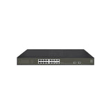 Levelone GES-2118P Hilbert 18-Port Gigabit Poe Smart Lite Managed L2 Switch, 16x Poe, 230W, 2x SFP