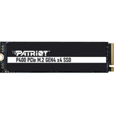 Patriot P400LP1KGM28HP400 P400 SSD, 1 TB, M.2 2280, PCIE Gen4 X4, 5000 MB S, 620K IOPS, HS