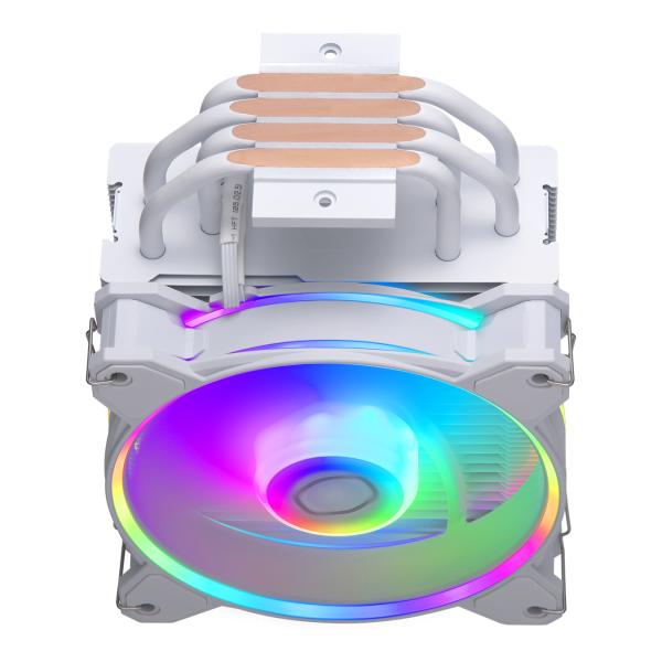 Cooler Master RR-S4WW-20PA-R1 Hyper 212 Halo White, 4-pin, Argb, 120 mm, 650-2050 giri / min, 27 dBA (max)
