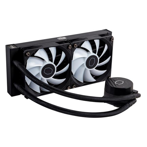 Cooler Master MLW-D24M-A18PZ-R1 MasterLiquid 240L Core Argb, 4-pin, 2x 120mm ARGB, 27.2 dBA (Max)