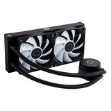 Cooler Master MLW-D24M-A18PZ-R1 MasterLiquid 240L Core Argb, 4-pin, 2x 120mm ARGB, 27.2 dBA (Max)