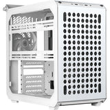 Cooler Master Cooler Q500-WGNN-S00 QUBE 500 Flatpack White, ATX, USB 3.2, 120 140 mm, Water-Cooling Ready