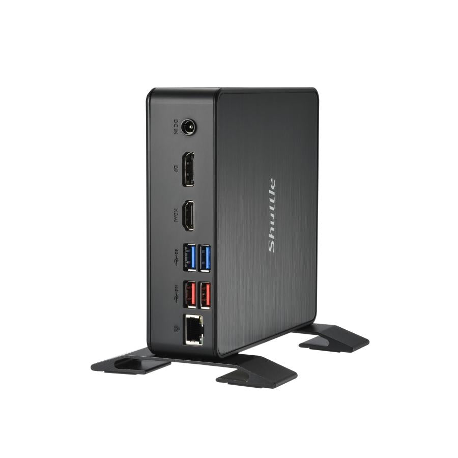 Shuttle NC40U5 XPC Nano Mini PC Barebone, Intel Core i5-1235U, 6x USB3.2, 2x M.2, LAN, 24 7, 65W