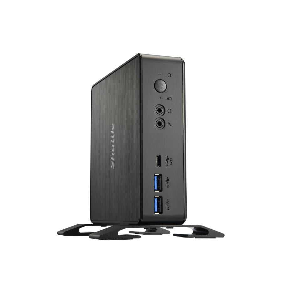 Shuttle NC40U5 XPC Nano Mini PC Barebone, Intel Core i5-1235U, 6x USB3.2, 2x M.2, LAN, 24 7, 65W