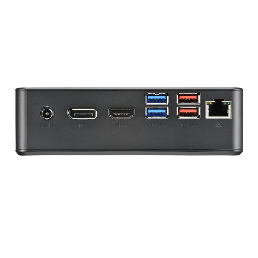 Shuttle NC40U5 XPC Nano Mini PC Barebone, Intel Core i5-1235U, 6x USB3.2, 2x M.2, LAN, 24 7, 65W