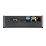 Shuttle NC40U5 XPC Nano Mini PC Barebone, Intel Core i5-1235U, 6x USB3.2, 2x M.2, LAN, 24 7, 65W