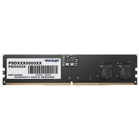 Patriot PSD58G520041 Signature-Line Long-DIMM, DDR5, 8 Go, 5200MHz, Udimm, 1GX16