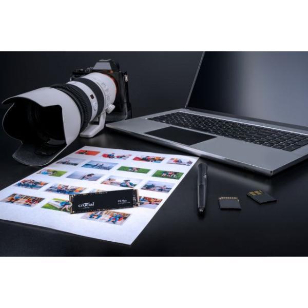 Afgørende CT500P3PSD8 CT500P3PS P3 Plus SSD, 500 GB, M.2 PCIE NVME, 3D NAND, 4700 1900 MB S