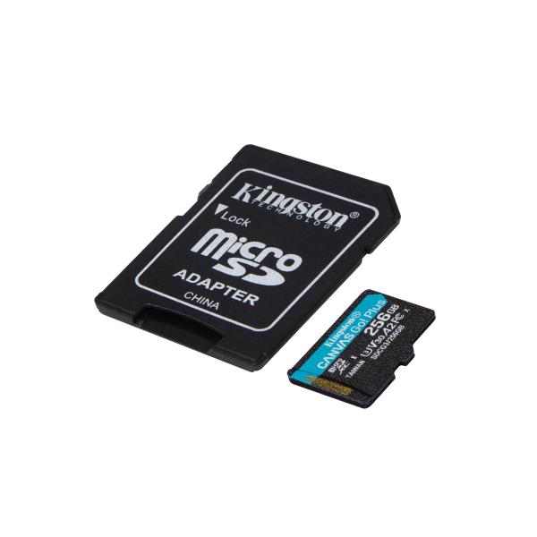 Kingston Canvas Go! Plus Mikrosdxc 256 GB