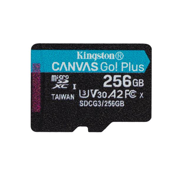 Kingston Canvas Go! Plus Mikrosdxc 256 GB