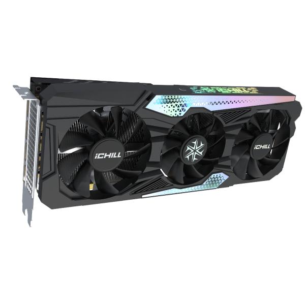 Inno3d Inno3D C406T3-08D6X-17113389 GeForce RTX 4060 Ti ichill x3, 8GB GDDR6, 128-bit, 2595, 18 Gbps