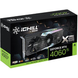Inno3d Inno3D C406T3-08D6X-17113389 GeForce RTX 4060 Ti ichill x3, 8GB GDDR6, 128-bit, 2595, 18 Gbps