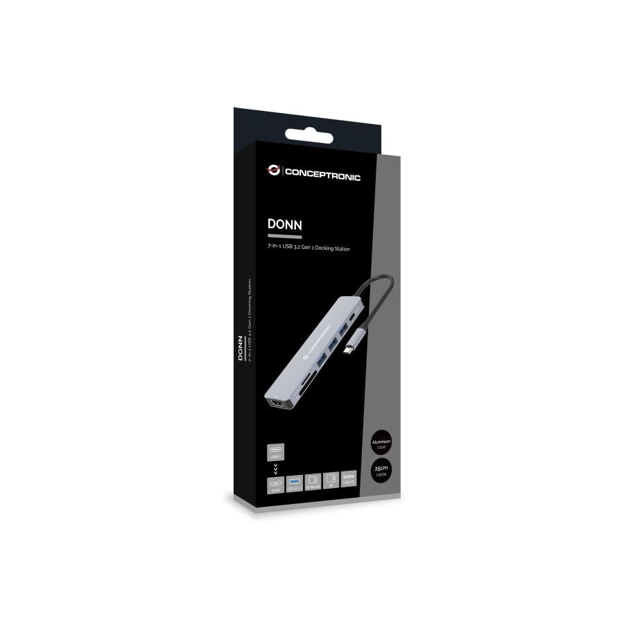 Virwirr a sech géint d'Donaar19 v 7-t-1-USB 3.2 Gen Tockel "Dockies-HEIt-A 3.0 x 18, SD microSdS hunn, vun TD, TFS MicrorosD?