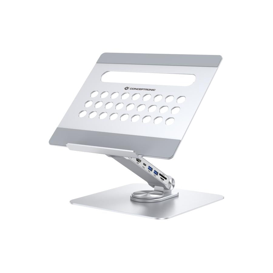 Conceptsronic Don27G Gritop Stand Mat 7-In-1-In-1-Dockelstatioun, 360 °, Iwans-C