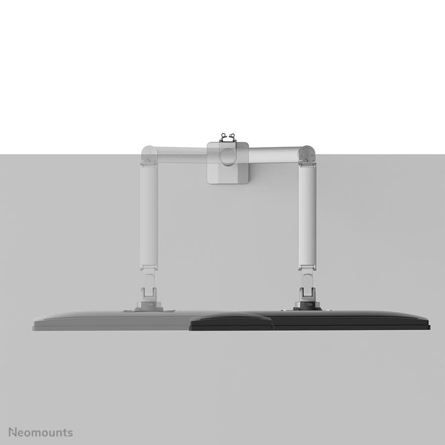 NEOMOUNTS DS70-250SL1 Monitor Monitor Rock, Clamp Grommet, 9 kg, 17 - 35, srebro