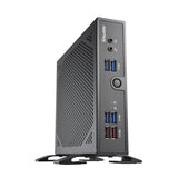 Shuttle DS50U XPC Slim Barebone PC, Intel Celeron 7305, DDR5, 2,5 gbit + 1Gbit, fächerlos, 24 7, 90 W