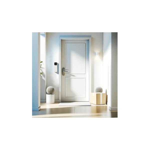 WOX R4331 Smart Video Doorbell uvnitř Bel, FHD, 3MP, 1 2,8 CMOS, IP65, Wi-Fi 802.11 B G N, bílá