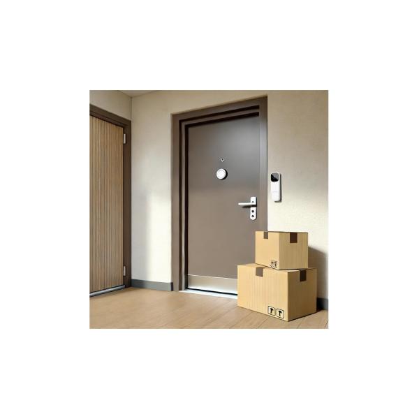 WOX R4331 Smart Video Doorbell uvnitř Bel, FHD, 3MP, 1 2,8 CMOS, IP65, Wi-Fi 802.11 B G N, bílá