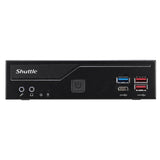 Shuttle DH770 Mini PC Barebone, 1,35L, LGA 1700, Intel H770, DDR5-Sdram, 2x 2,5 g LAN, 2x M.2, 24 7