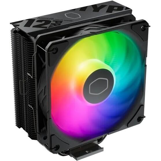 Cooler master rr-212s-25pz-r1 hyper 212 pro, 4-pin pwm, 120mm argb, 690~2500 ± 10% rpm, 4-heatpipe