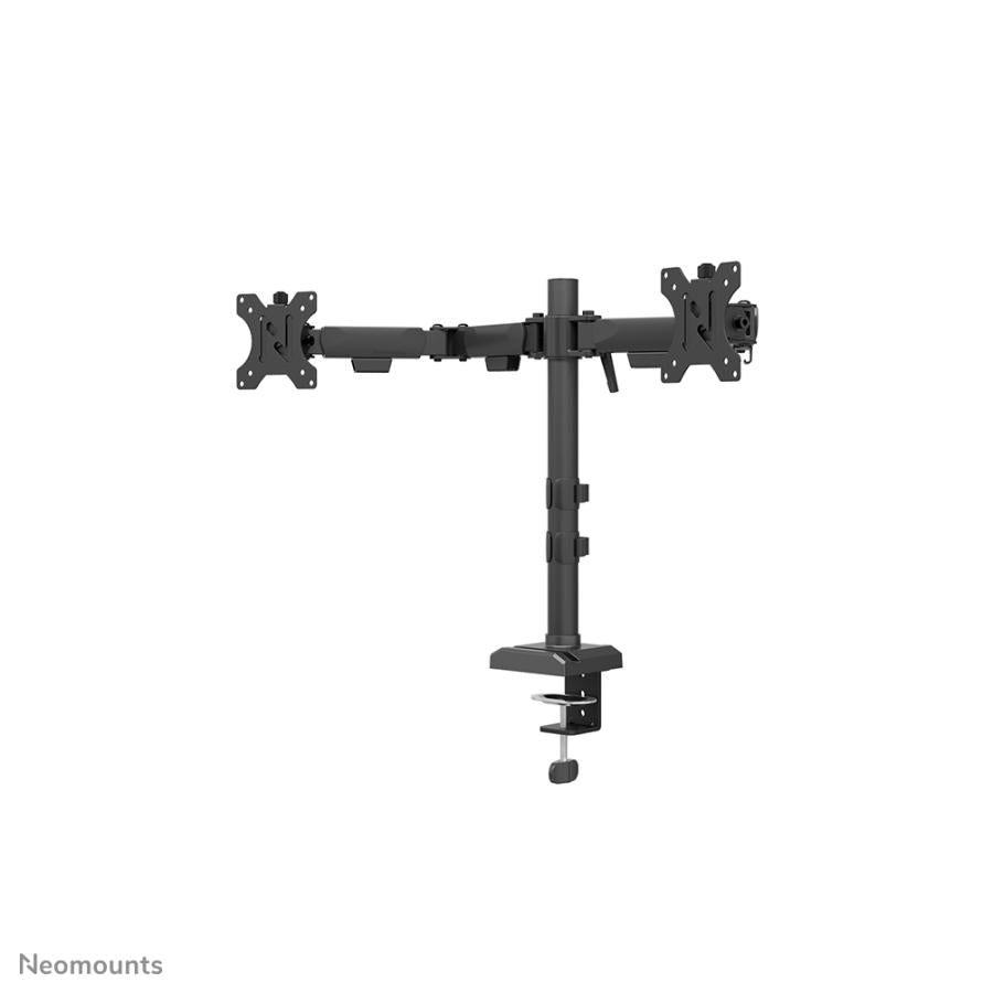 Neomounts DS60-600BL2 Monitor Monitor Rock, Clamp Grommet, 10 - 32, 100 x 100 mm, višina nastavitev, črna