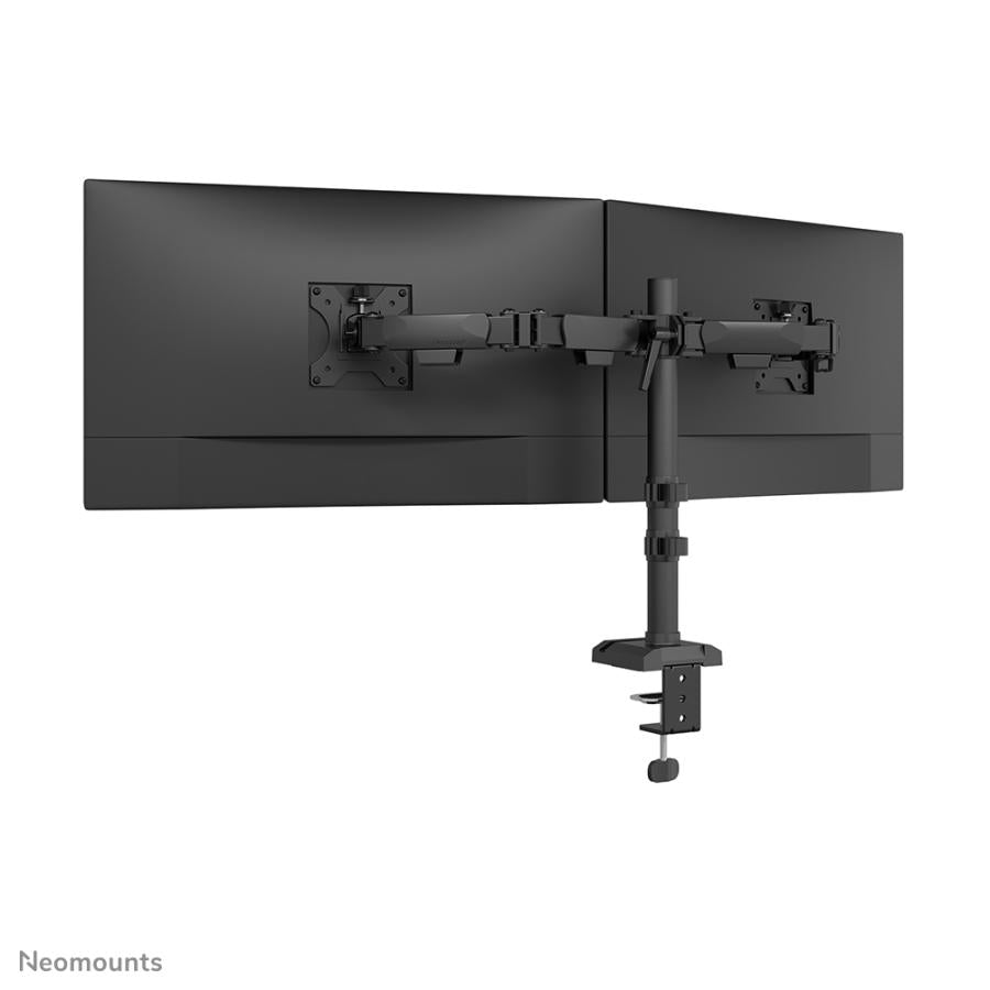 Neomounts DS60-600BL2 Monitor Monitor Rock, Clamp Grommet, 10 - 32, 100 x 100 mm, višina nastavitev, črna