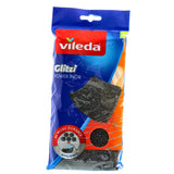 Vileda glitzi power inox schuursponsen 2 stuks stuks