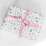 Rotolux Wrapping Pabeier faarweg Unicorn Partei, 4 m.