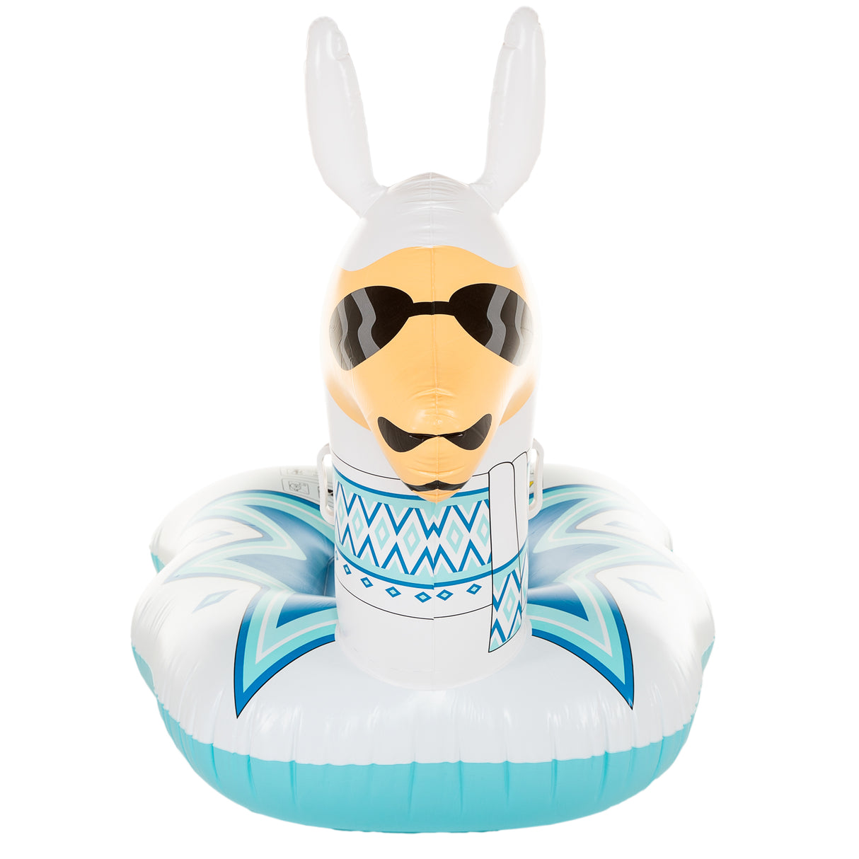Inflatable aquatic altar Lama with sunglasses