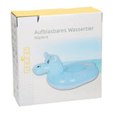 Aufblasbares Wasserfisch -Nil -Pferd, 155 cm