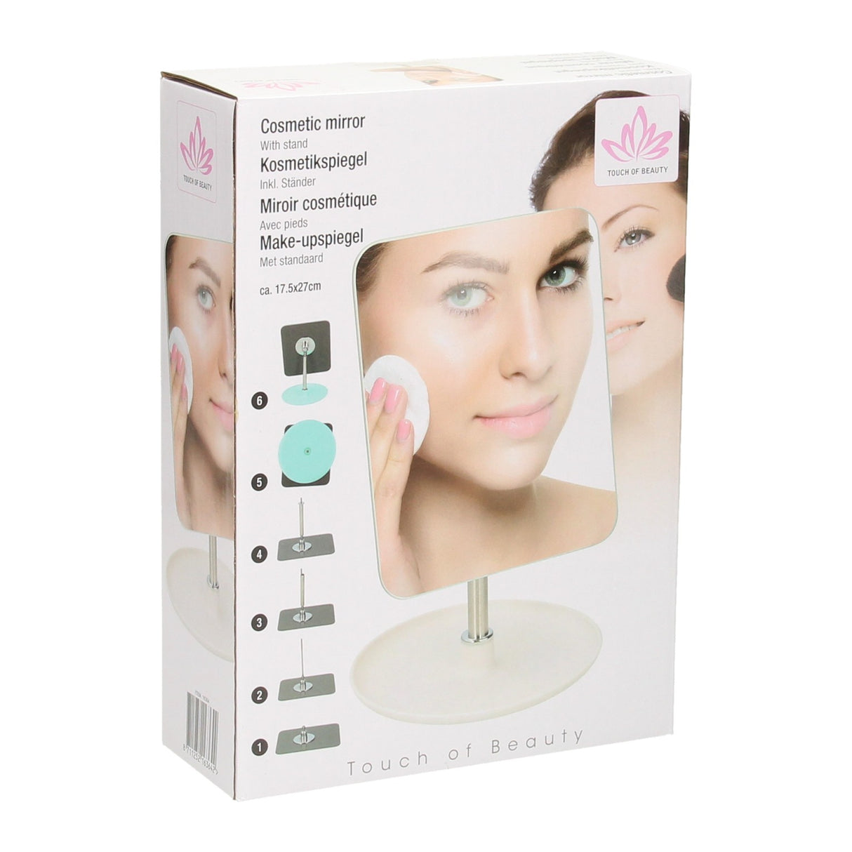 Make-up zrcadlo se standardem